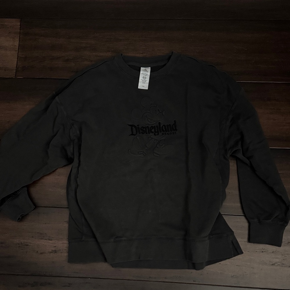 Disney Black Crewneck Men's Sweater